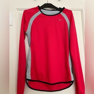 Nike Dri-fit long sleeve shirt size S